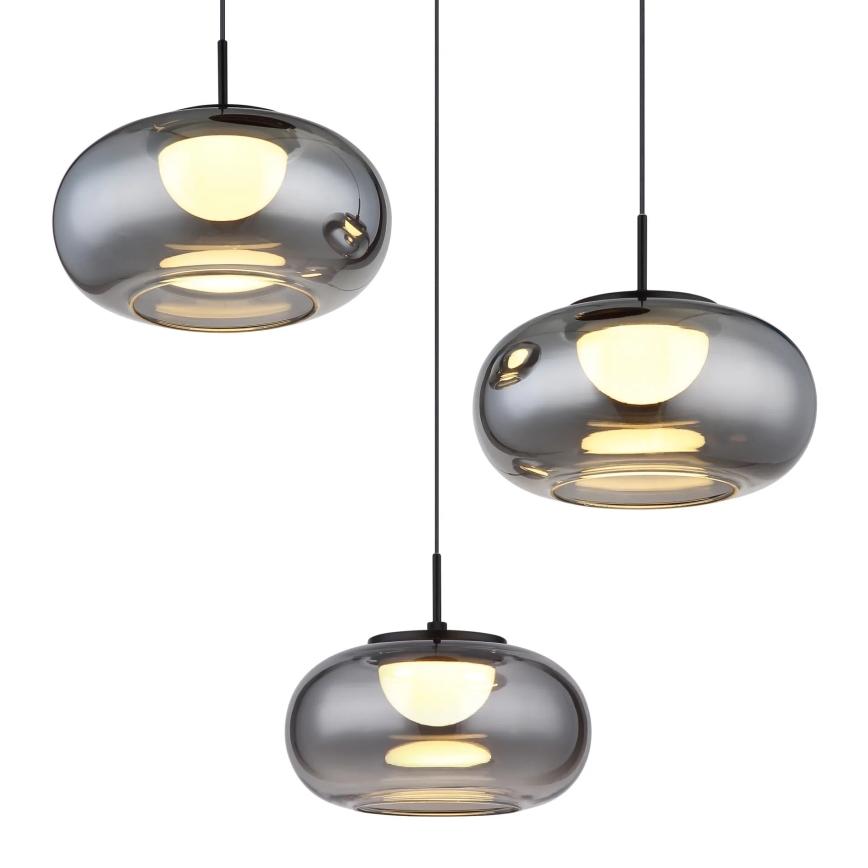 Globo - LED Hanglamp aan een koord 3xLED/6W/230V