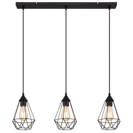 Globo - Hanglamp aan een koord 3xE27/60W/230V