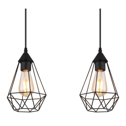 Globo - Hanglamp aan een koord 3xE27/60W/230V