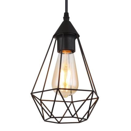 Globo - Hanglamp aan een koord 1xE27/60W/230V diameter 17 cm