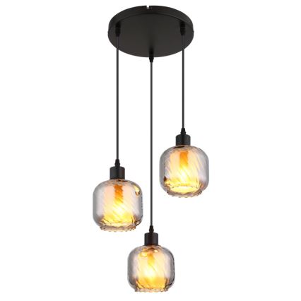 Globo - Hanglamp aan een koord 3xE27/25W/230V