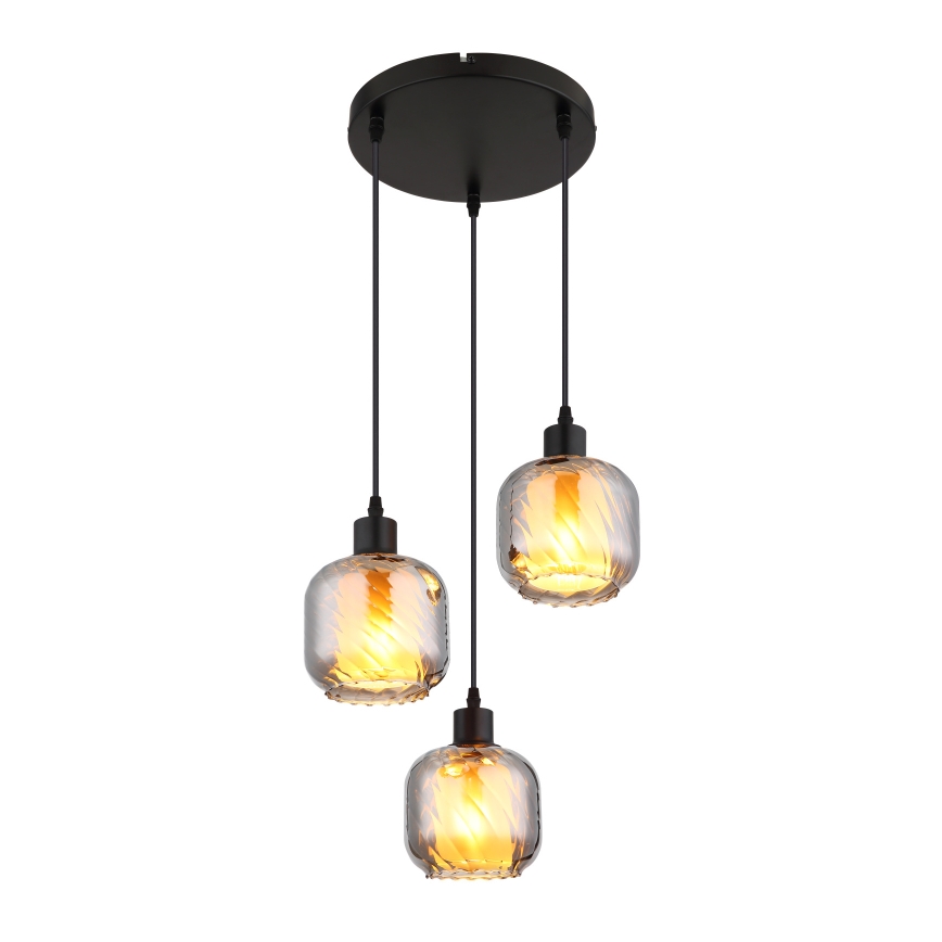 Globo - Hanglamp aan een koord 3xE27/25W/230V