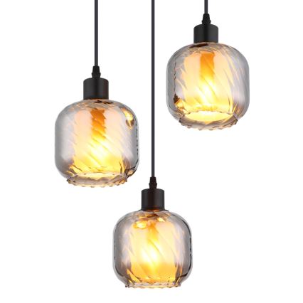Globo - Hanglamp aan een koord 3xE27/25W/230V