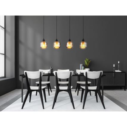 Globo - Hanglamp aan een koord 4xE27/25W/230V