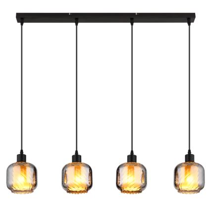 Globo - Hanglamp aan een koord 4xE27/25W/230V