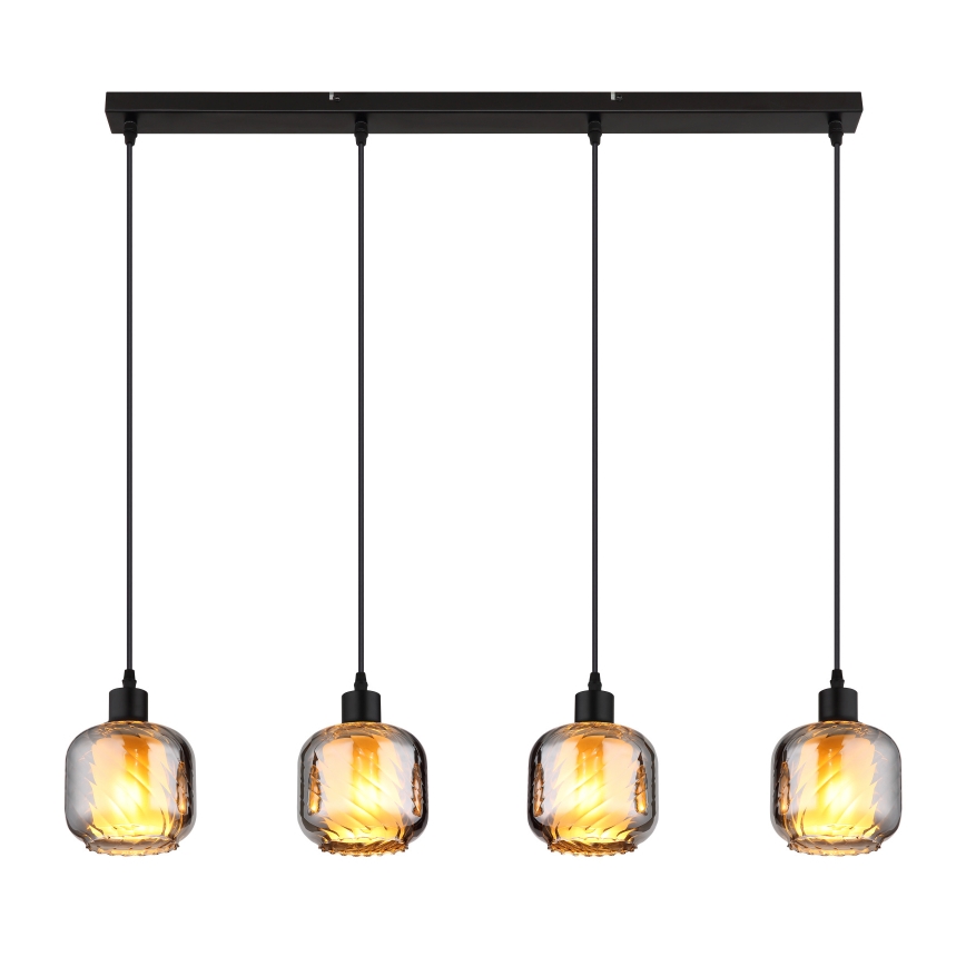 Globo - Hanglamp aan een koord 4xE27/25W/230V