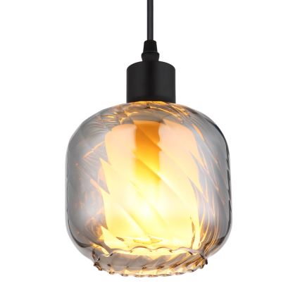 Globo - Hanglamp aan een koord 1xE27/25W/230V diameter 14 cm