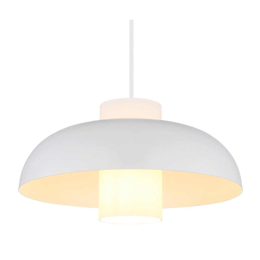 Globo - Hanglamp aan kabel 1xE27/60W/230V wit