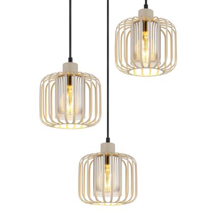 Globo - Hanglamp aan kabel 3xE27/40W/230V