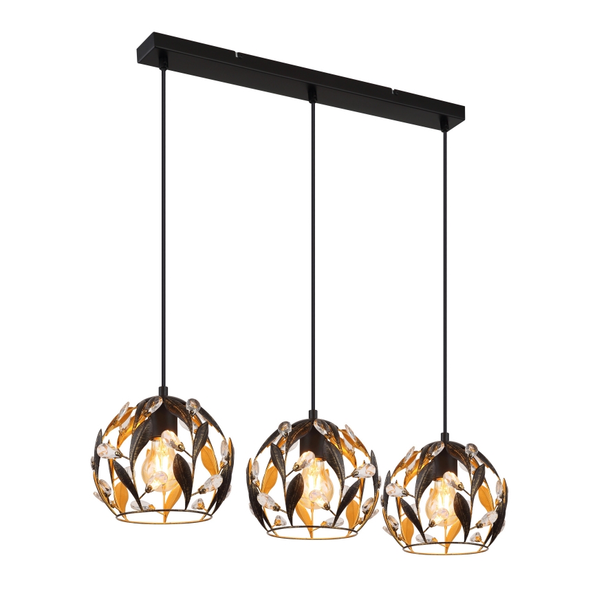 Globo - Hanglamp aan een koord 3xE27/40W/230V