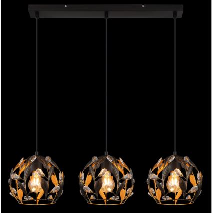 Globo - Hanglamp aan een koord 3xE27/40W/230V