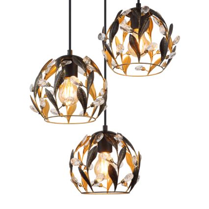 Globo - Hanglamp aan een koord 3xE27/40W/230V diameter 41 cm