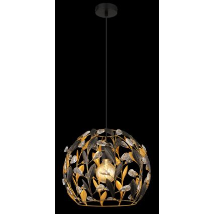Globo - Hanglamp aan een koord 1xE27/40W/230V diameter 40 cm