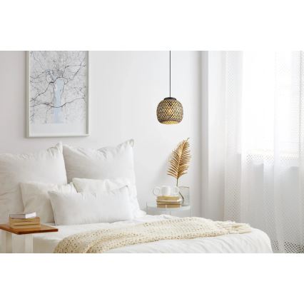 Globo 15766H1 - Hanglamp aan een koord COLLY 1xE27/15W/230V diameter 30 cm