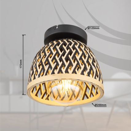 Globo 15767D1 - Plafondlamp COLLY 1xE27/15W/230V