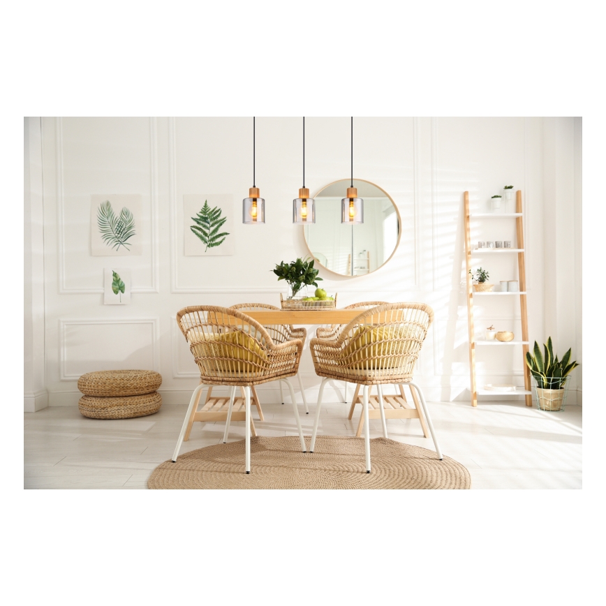 Globo - Hanglamp aan kabel 3xE27/25W/230V