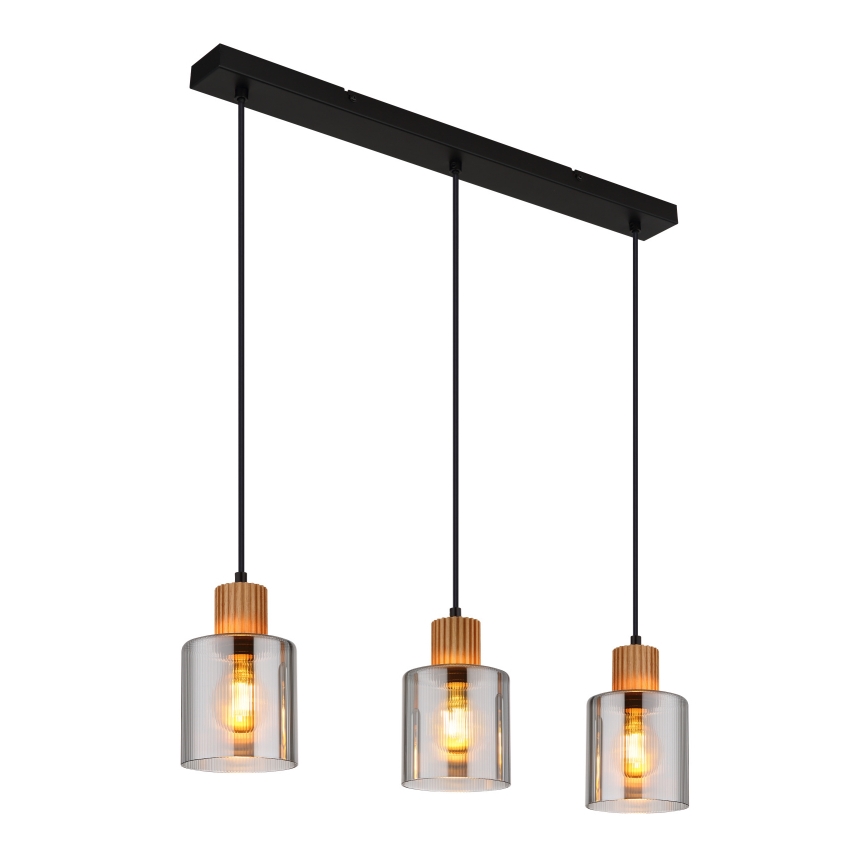 Globo - Hanglamp aan kabel 3xE27/25W/230V