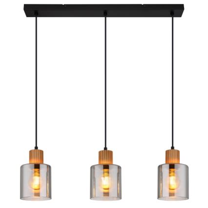 Globo - Hanglamp aan kabel 3xE27/25W/230V