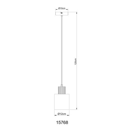 Globo - Hanglamp aan kabel 1xE27/25W/230V Ø 12 cm
