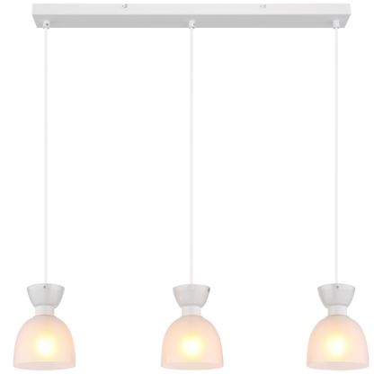 Globo - Hanglamp aan een koord 3xE14/40W/230V wit