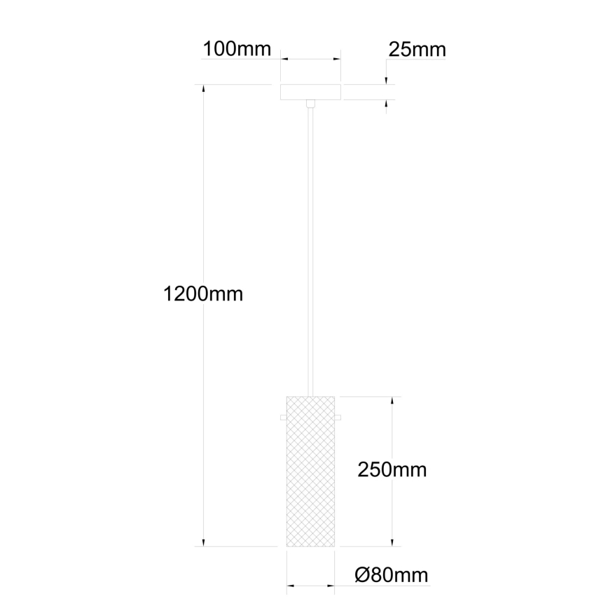 Globo - Hanglamp aan een koord 1xE14/40W/230V