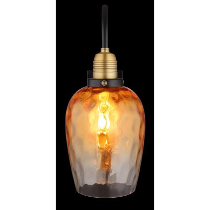 Globo - Wandlamp 1xE27/60W/230V oranje