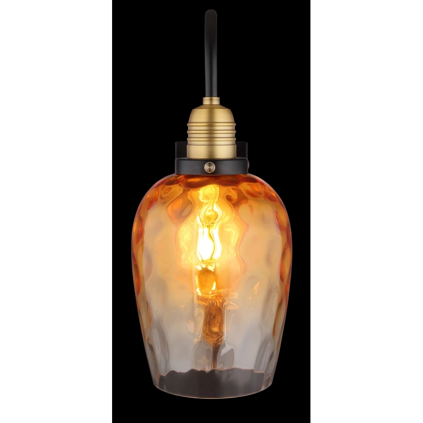 Globo - Wandlamp 1xE27/60W/230V oranje