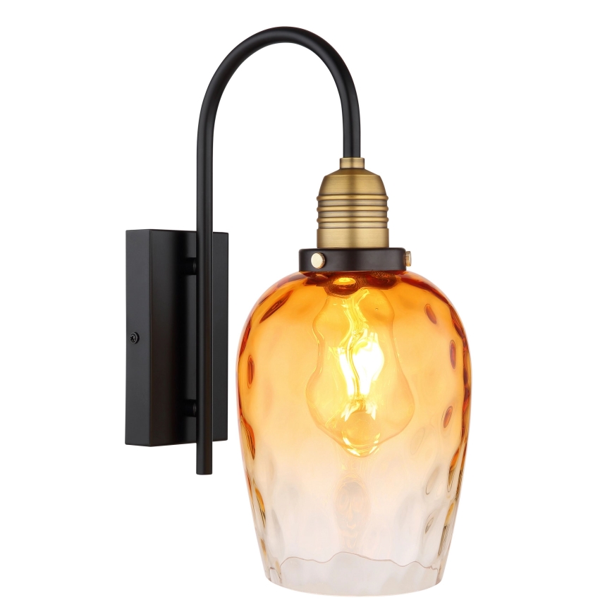 Globo - Wandlamp 1xE27/60W/230V oranje