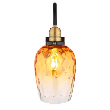 Globo - Wandlamp 1xE27/60W/230V oranje