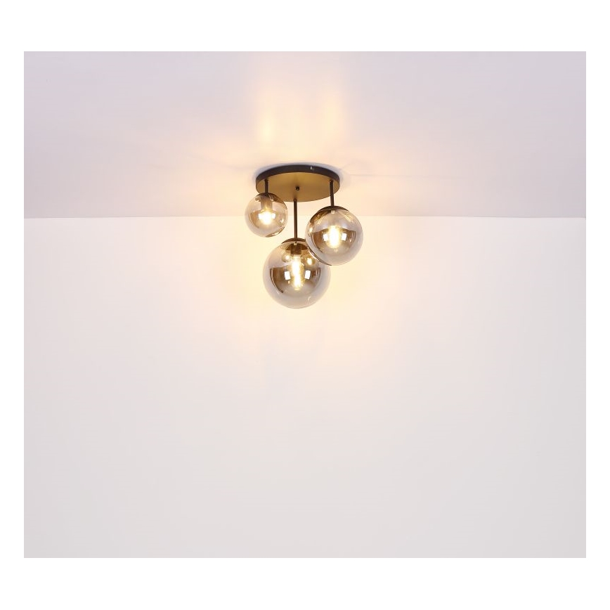 Globo - Hanglamp aan een koord 3xE27/60W/230V