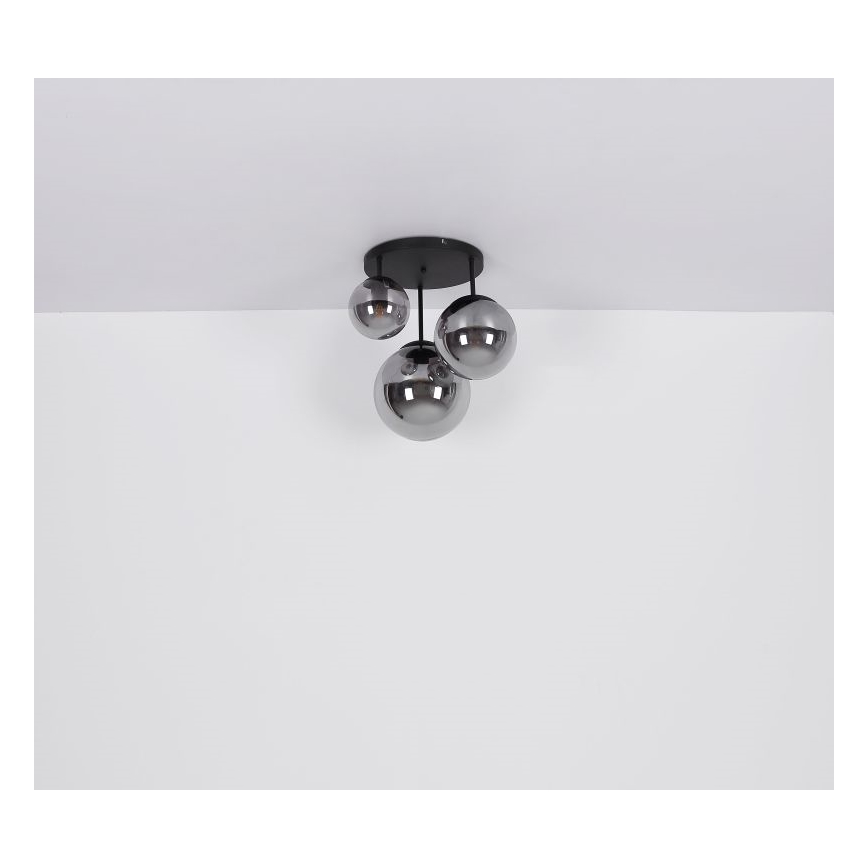 Globo - Hanglamp aan een koord 3xE27/60W/230V