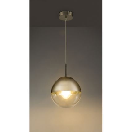 Globo - Hanglamp aan een koord 1xE27/40W/230V diameter 20 cm