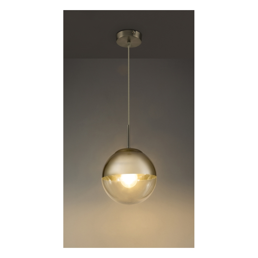 Globo - Hanglamp aan een koord 1xE27/40W/230V diameter 20 cm