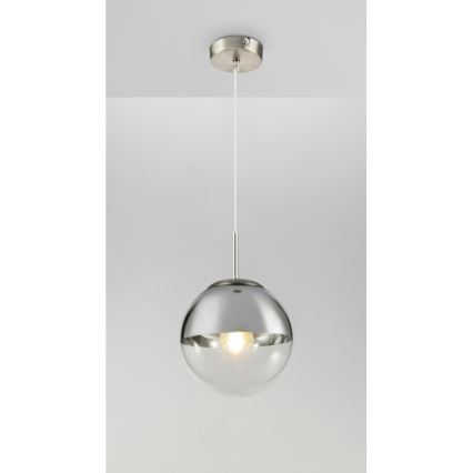 Globo - Hanglamp aan een koord 1xE27/40W/230V diameter 20 cm