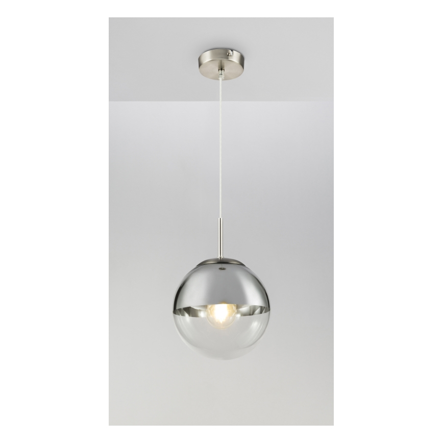 Globo - Hanglamp aan een koord 1xE27/40W/230V diameter 20 cm