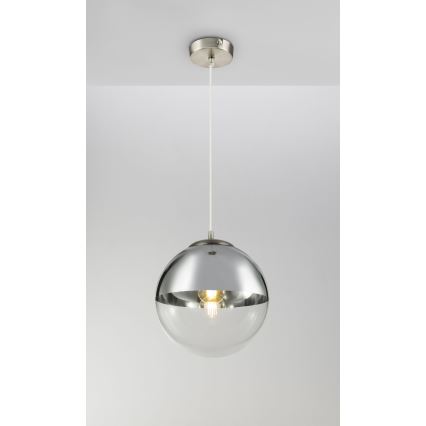 Globo - Hanglamp aan een koord 1xE27/40W/230V diameter 30 cm