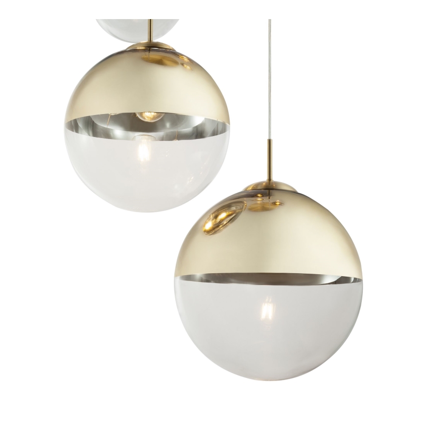 Globo - Hanglamp aan een koord 5xE27/40W/230V diameter 65 cm