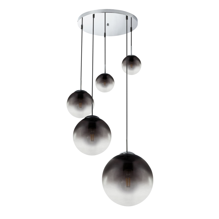 Globo - Hanglamp aan een koord 5xE27/40W/230V diameter 65 cm