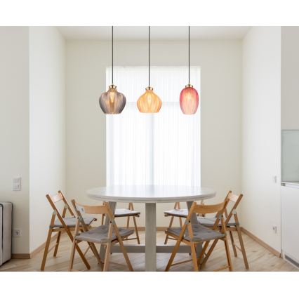 Globo - Hanglamp aan kabel 3xE27/60W/230V