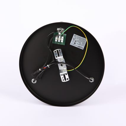 Globo - Bevestigde hanglamp 3xE27/40W/230V diameter 40,5 cm zwart