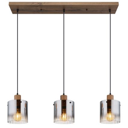 Globo - Hanglamp met kabel 3xE27/60W/230V