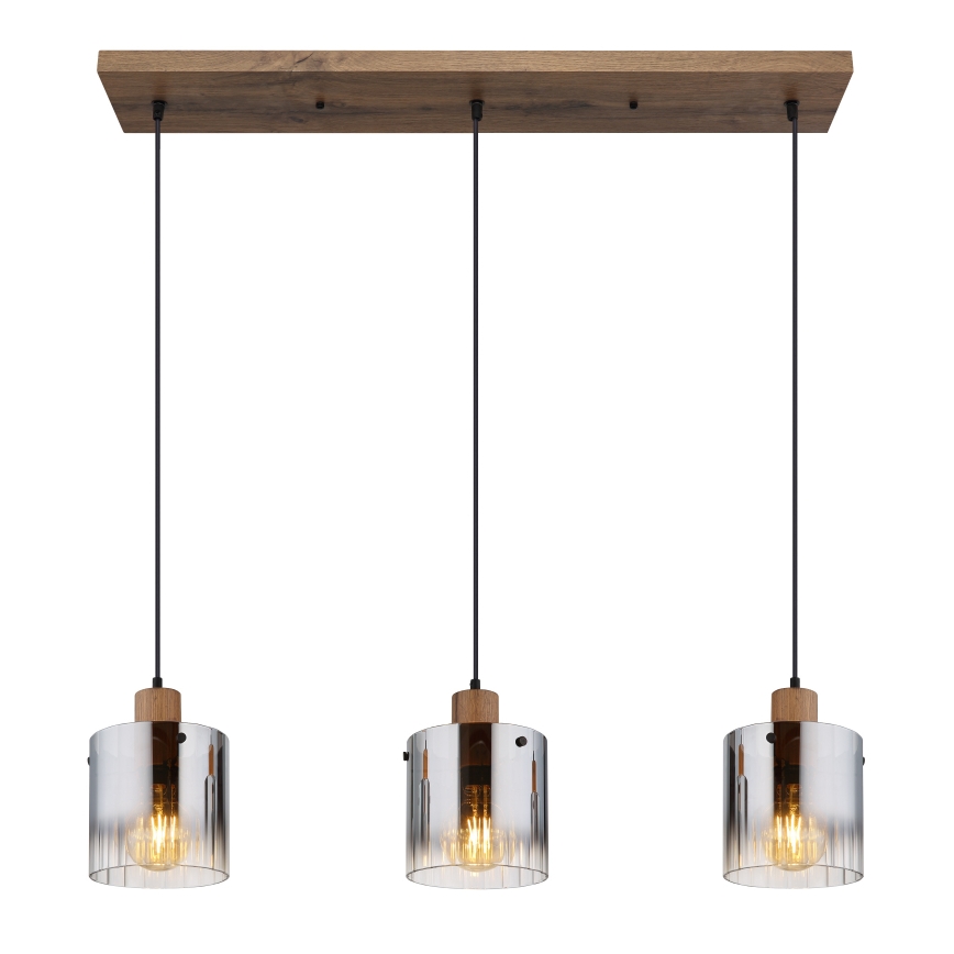 Globo - Hanglamp met kabel 3xE27/60W/230V