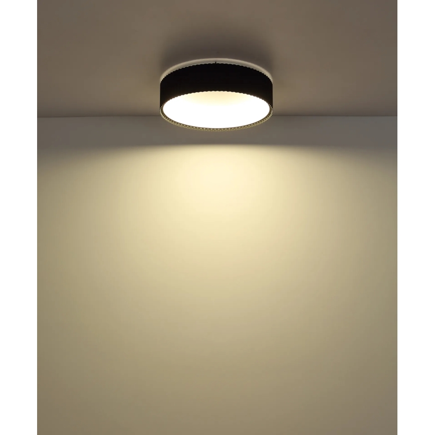 Globo - LED plafondlamp LED/45W/230V 2700/4000/6000K Ø46 cm zwart