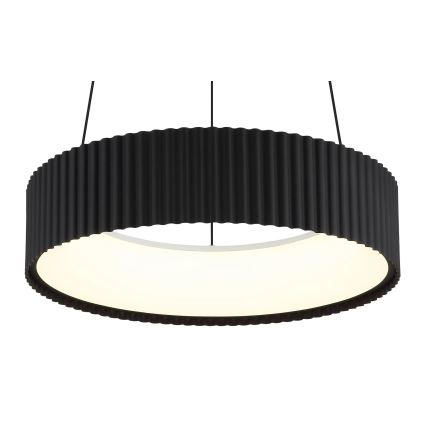 Globo - LED-hanglamp met kabel LED/45W/230V 2700/4000/6000K diam. 46 cm zwart