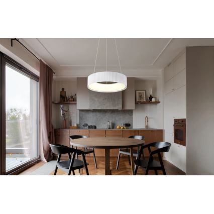 Globo - LED-hanglamp aan kabel LED/45W/230V 2700/4000/6000K Ø46 cm wit