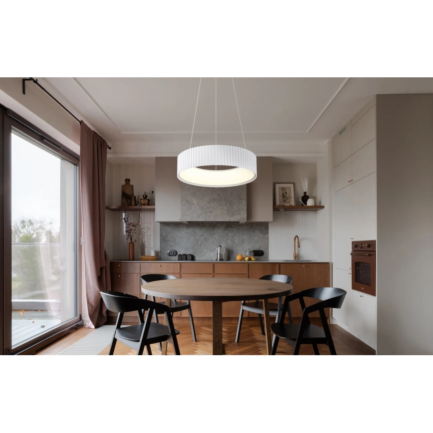 Globo - LED-hanglamp aan kabel LED/45W/230V 2700/4000/6000K Ø46 cm wit