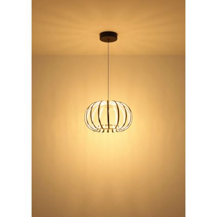 Globo - dimbare LED-hanglamp met kabel LED/40W/230V 3000K zwart