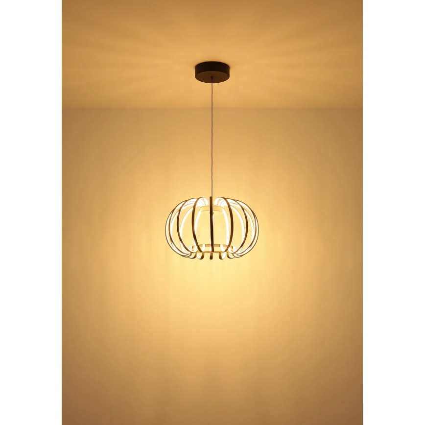 Globo - dimbare LED-hanglamp met kabel LED/40W/230V 3000K zwart