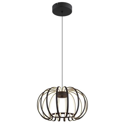 Globo - dimbare LED-hanglamp met kabel LED/40W/230V 3000K zwart