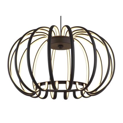 Globo - dimbare LED-hanglamp met kabel LED/40W/230V 3000K zwart